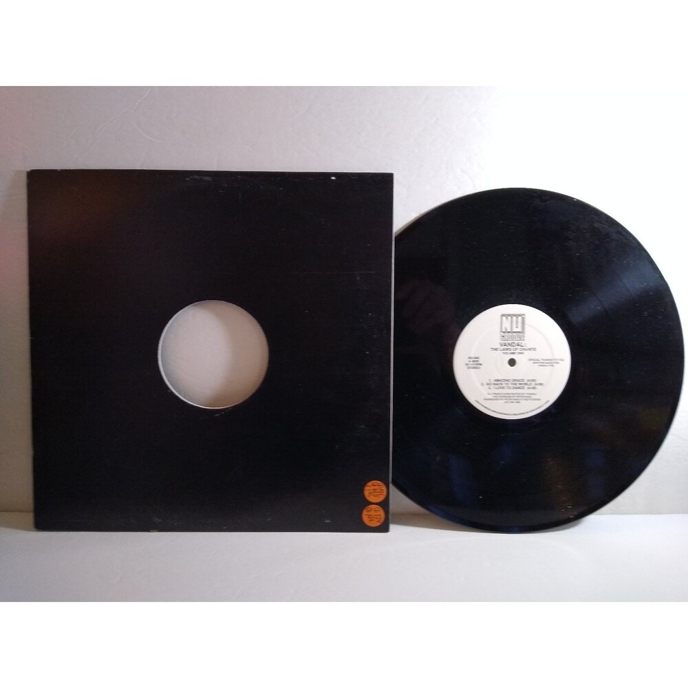 Vandal: - The Laws Of Chants Vol. 1 12" EP 1991 Nu Groove House Techno 33 RPM